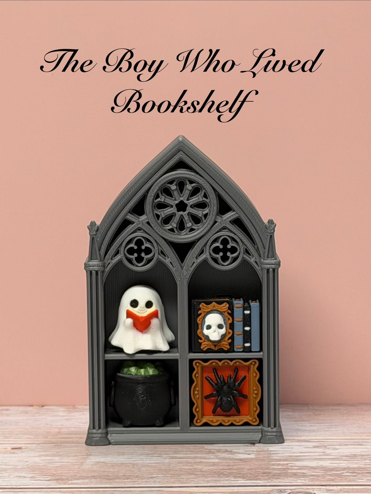 The Boy Who Lived Bookshelf Clicker