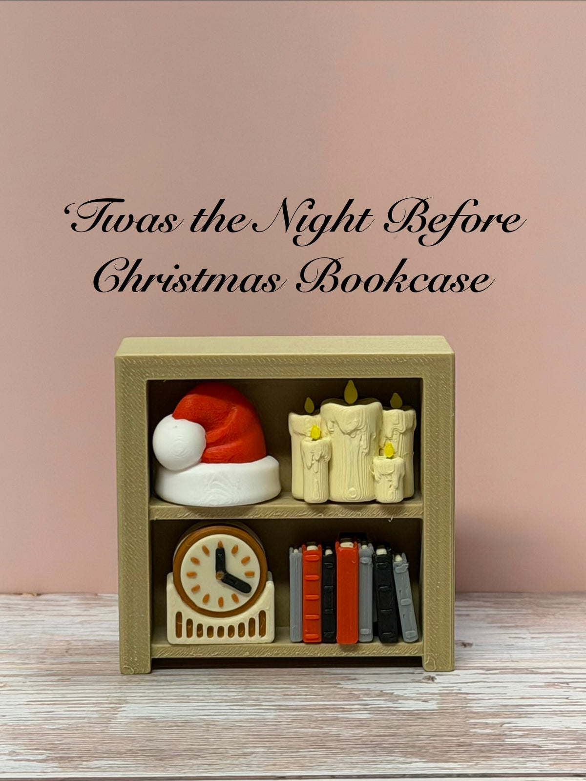 ’Twas the Night Before Christmas Bookcase Clicker