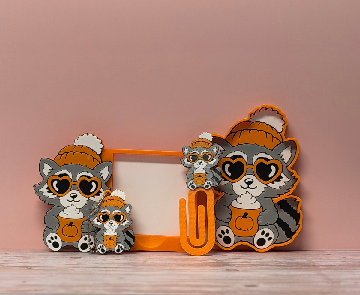 Pumpkin Spice Raccoon Collection
