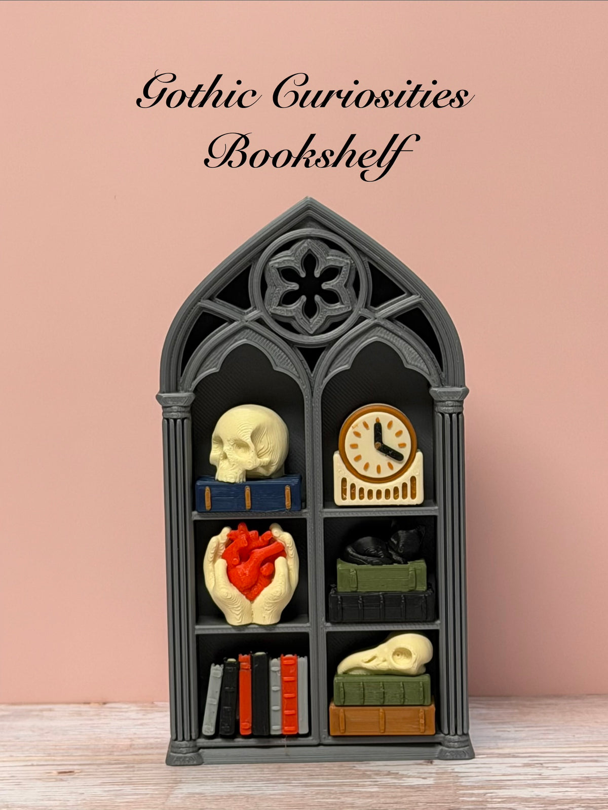 Gothic Curiosities Bookshelf Clicker