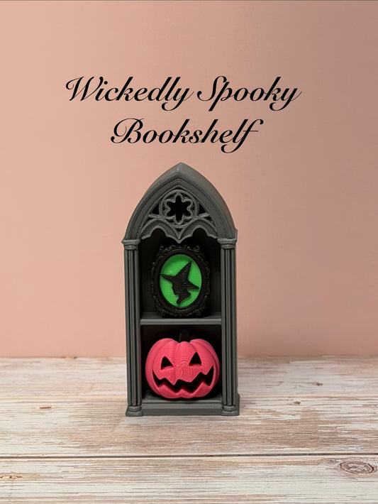 Wickedly Spooky Bookshelf