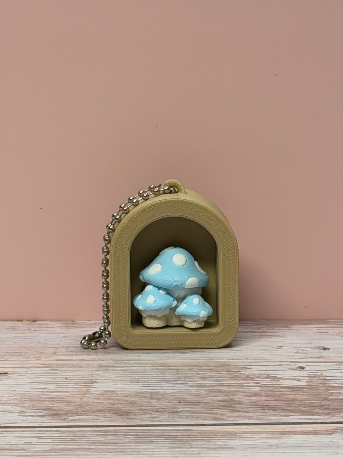 Enchanted Mushroom Clicker Keychain