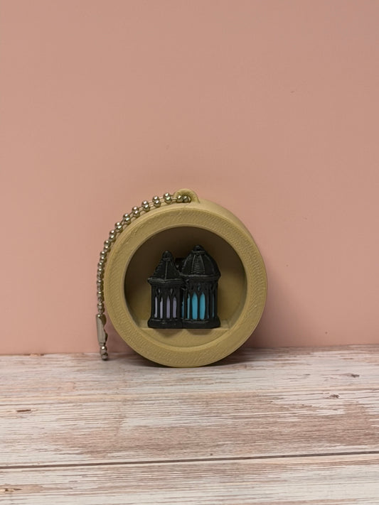Mini Lantern Clicker Keychain