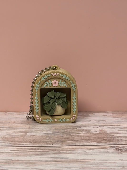 Plant Nook Clicker Keychain