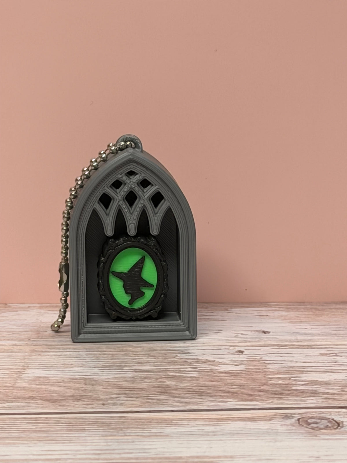 Witch Portrait Clicker Keychain