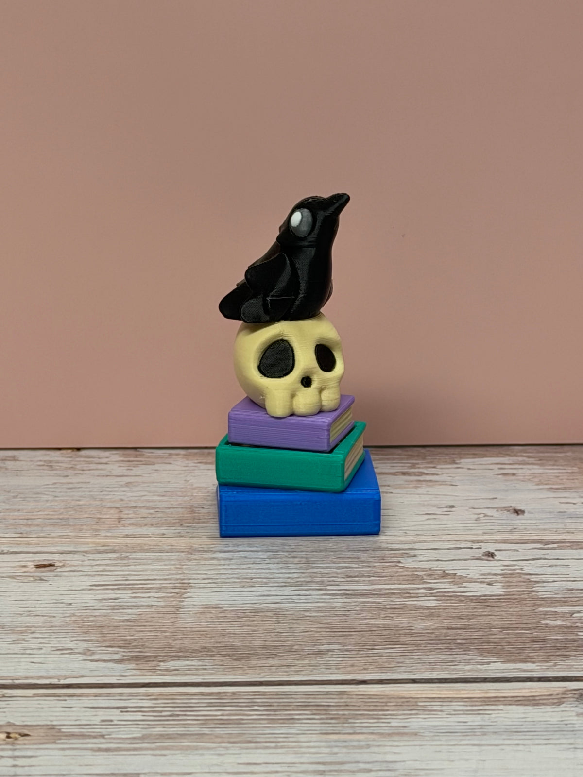 Raven Skull Bookstack Clicker