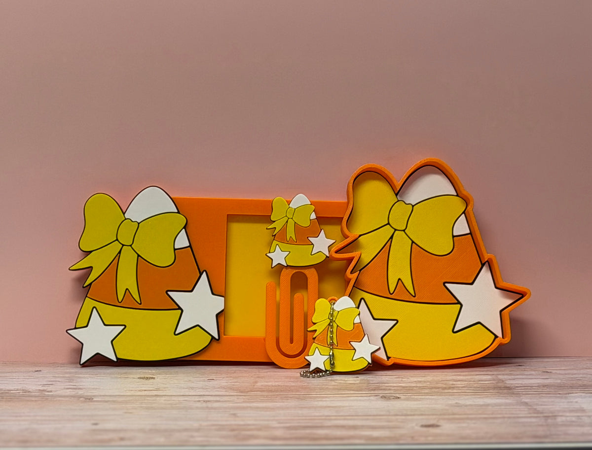 Candy Corn Bow Collection